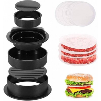 Homemade Easy Steps Detachable Design Kitchen Barbecue Burger Tool Accessories